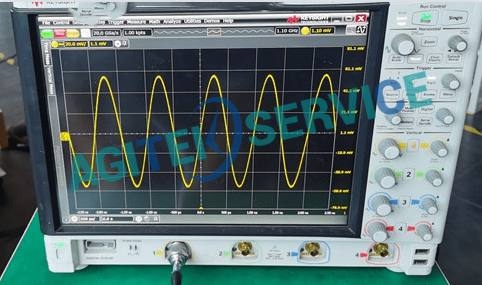 Keysight示波器DSOS104A擋位不準怎麽維修？