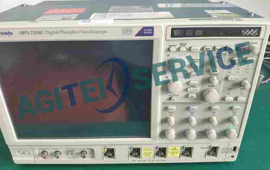 Tektronix oscilloscope DPO7254C power button no response maintenance