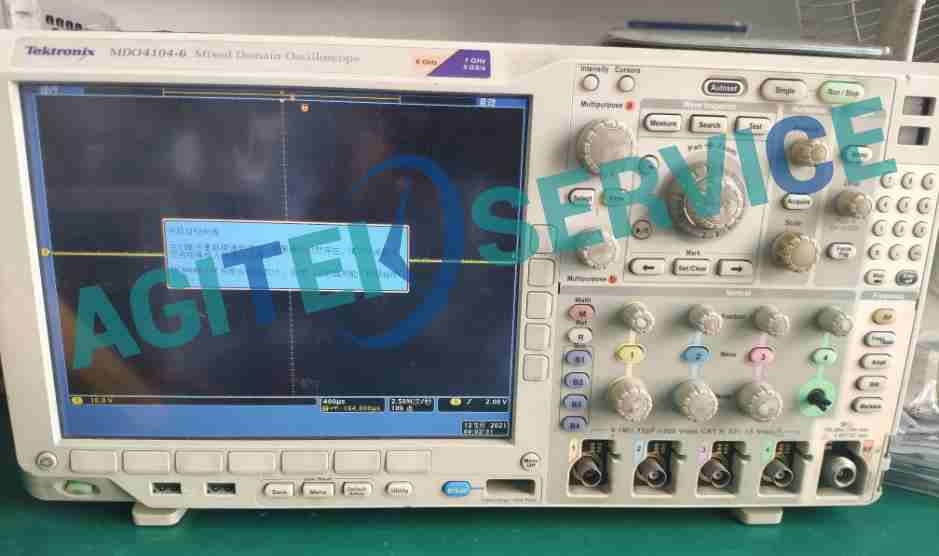 泰克示波器MDO4104-6維修案例